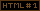 HTML menu version #1