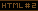 HTML menu version #2